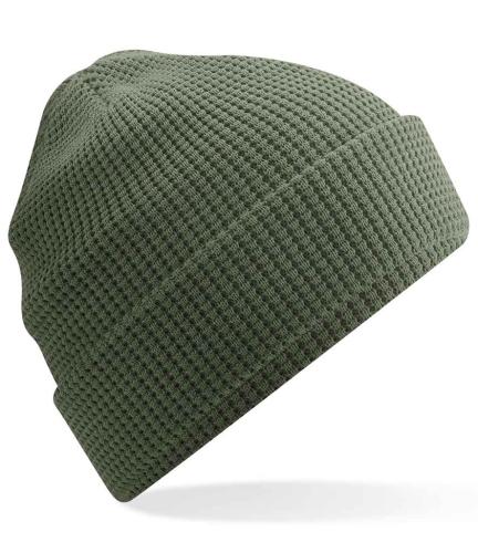 Beechfield Organic Cotton Waffle Beanie - OLI - ONE